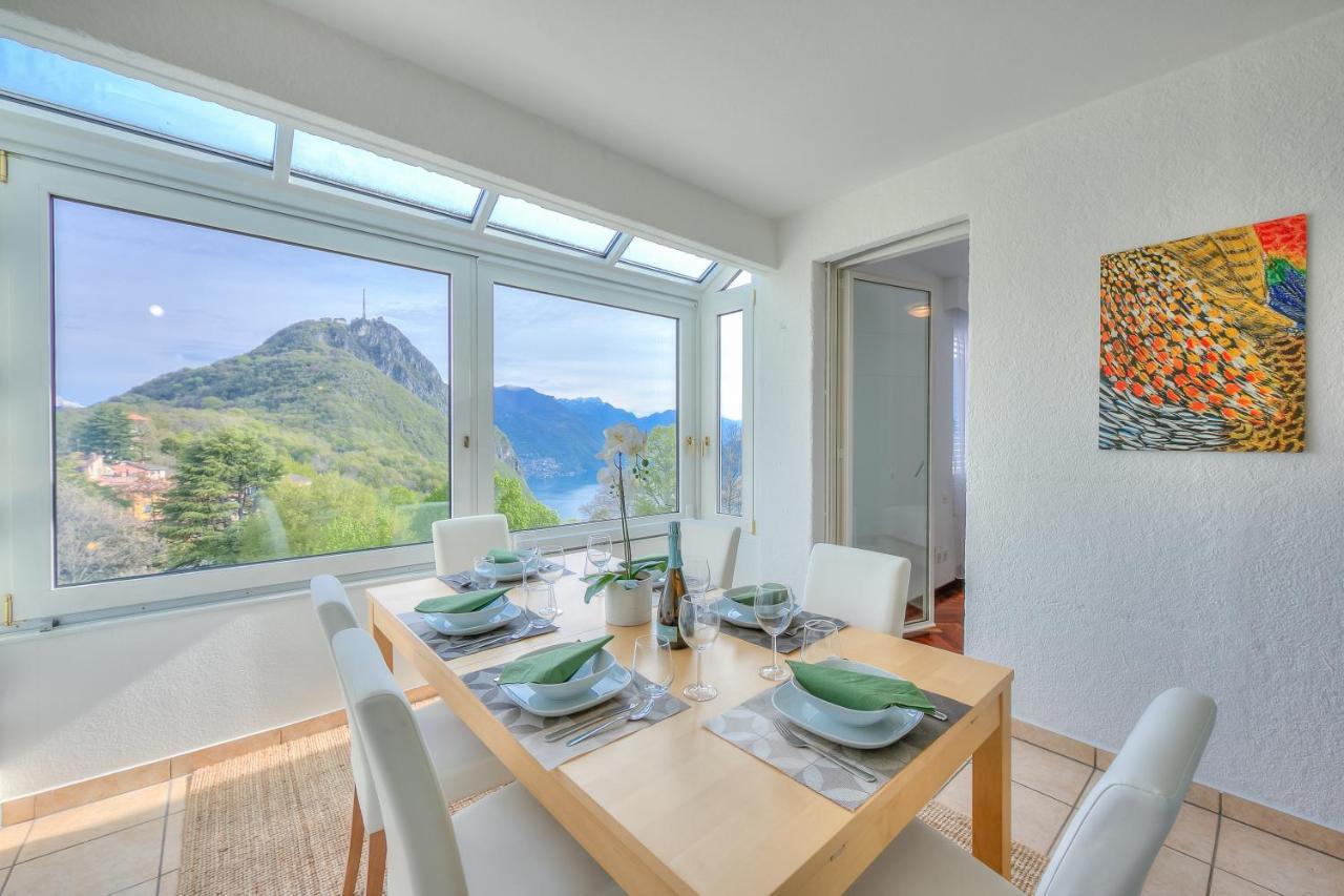 Residenza Parco Carona - Happy Rentals Lugano Exterior foto